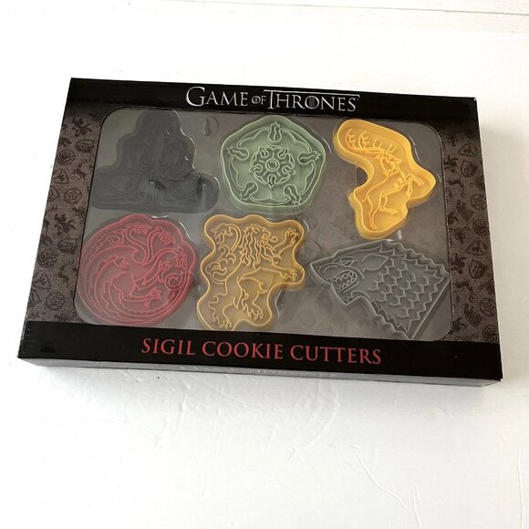 Game of Thrones Sigil Cookie Cutters - NEW - Picture 1 of 2